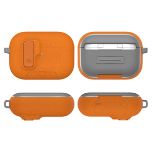 Estuche para Auriculares BT con Hebilla de Bloqueo Mate de Alta Calidad y Diseño Moderno para AirPods <span class=keywords><strong>Pro</strong></span> 1/2 3/4, Resistente a Impactos - Product Image 6