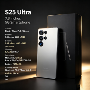 ขายดี S25 Ultra 7800mah สมาร์ทโฟน Android 1TB สินค้าขายดีข้ามพรมแดน หน้าจอคมชัด แบตเตอรี่ใช้งานได้นาน ใช้งานลื่นไหล ปลดล็อคทั่วโลก - Product Image 5