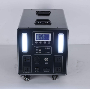 3500w5120wh Portable High Power Outdoor Supply <b>Backup</b> for Self-Driving Tours Camping Jump Flashlight Household 3500 12v Power Su - Product Image 1