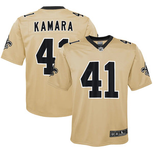 Maglie da Football Americano NFL per Commercio Estero, New Orleans Saints, Abbigliamento Sportivo, T-Shirt Stampata in 3D a Maniche Corte - Product Image 2