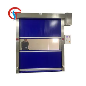 Automatic Pvc Roll Up Door Operator High Speed Roller Shutter Door Operator