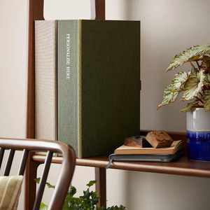 사용자 정의 패브릭 커버 A4 상자 파일 주최자 사무실 및 학교 사용을위한 개인화 된 로고가있는 튼튼한 문서 보관 바인더 - Product Image 3