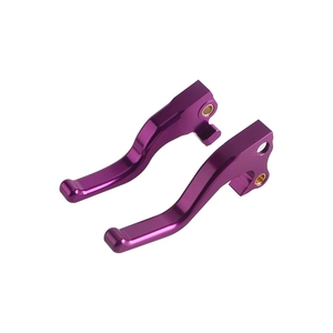 Leviers d'embrayage de frein de moto à 3 doigts anodisés usinés CNC 2 pièces pour Harley <span class=keywords><strong>Sportster</strong></span> 2004-2013 XL1200 <span class=keywords><strong>883</strong></span> X C N L <span class=keywords><strong>R</strong></span> V XR1200 - Product Image 1