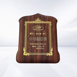 Médaille de trophée commémoratif en plaqué or de style moderne de haute qualité Plaque commémorative en bronze antique avec logo gravé en zinc Allo - Product Image 4
