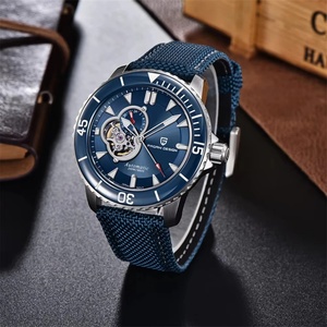 Montre pour homme PAGANI DESIGN PD-1674 Tourbillon, lunette en céramique, saphir creux, mouvement automatique TMI-NH39, étanche 200 m, mécanique - Product Image 2