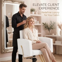 Chaise de coiffure multicolore, mobilier de salon, chaise de styliste, pompe hydraulique réglable avec base dorée, chaise de beauté pour salon