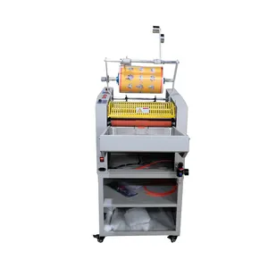 QK-390E machine à plastifier automatique numérique de rouleau de vente chaude (peut doubler les côtés) plastifieuse