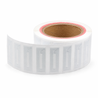 Étiquette intelligente RFID UHF 860-960 MHz passive autocollante ISO18000-6C pour la logistique d'inventaire et les vêtements