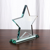 Plaque de récompense en cristal gravée sur mesure, trophée de reconnaissance d'employé d'entreprise en cristal personnalisé unique