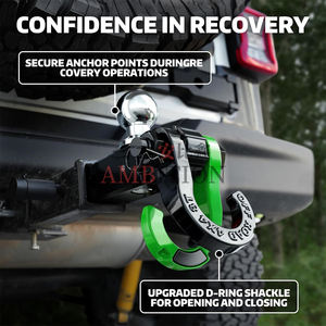 Soporte de <span class=keywords><strong>bola</strong></span> de enganche AMBITION con grillete de recuperación de 3/4 pulgadas, pasador de enganche con bloqueo y <span class=keywords><strong>bola</strong></span> de enganche de 2 pulgadas, compatible con receptor de enganche de 2 pulgadas - Product Image 4