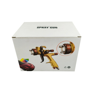 ปืนพ่นสีระบบลมแบบใช้แรงโน้มถ่วง สีเทาเข้ม หัวฉีดขนาด 1.3 มม. ประสิทธิภาพสูง รุ่นใหม่ ปี 2025 - Product Image 6