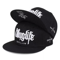 Casquettes Snapback Hip Hop Unisexe à 6 Panneaux à Visière Plate avec Broderie Sportive Personnalisable pour Hommes et Femmes