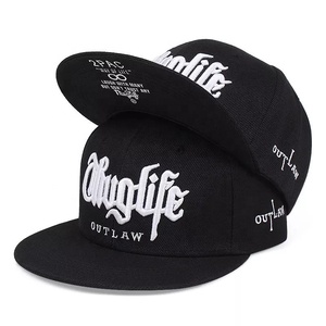 Unisex thể thao mặt trời thêu thời trang tùy chỉnh logo phẳng vành 6 tấm chụp lại hip hop snapback mũ nón cho Mens và Womens - Product Image 3