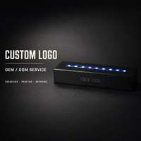 Base de panneau LED personnalisable en usine, en acrylique noir, éclairée par le bord, RGB, alimentée par batterie, pour affichage néon, vente en gros, toutes tailles disponibles