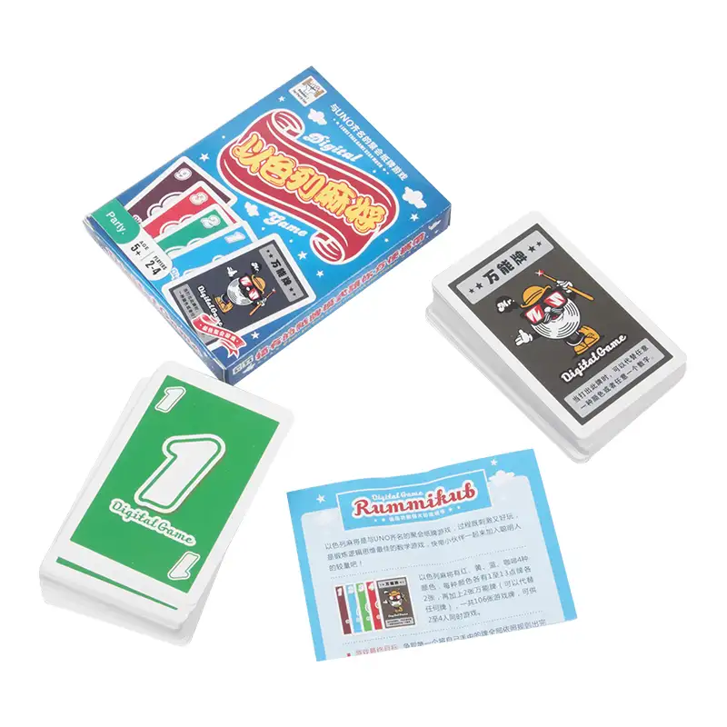 फैक्टरी बिक्री में थोक कस्टम खेल अरबी कार्ड खेल