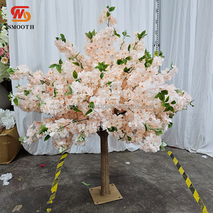 Árbol de Flores de Cerezo Artificial de Lavanda de 3 pies, 4 pies y 5 pies Personalizado y Elegante para Centro de Mesa de Boda - Product Image 4
