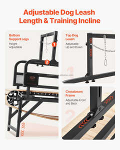 Ahşap parça ile prim karbon çelik köpek koşu bandı-köpekler için moda stil çeviklik eğitim ekipmanları-fabrika doğrudan - Product Image 6