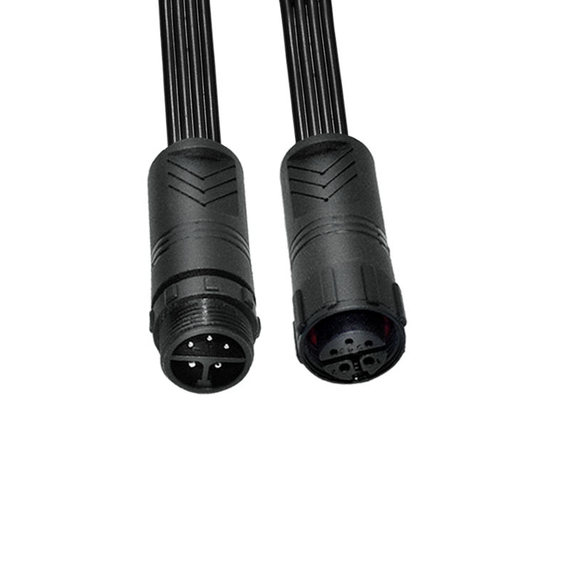 Waterproof Connector Ip67 Ip68 M16 2 3 4 5Pin Electric Cable Connector Plug Ip67 5 Pin Led Connector