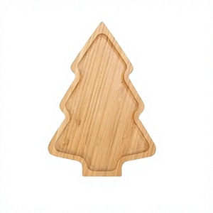 Assiette de service en bois motif arbre, qualité supérieure, taille personnalisée, pour dattes et sucreries, idéale pour hôtels et restaurants - Product Image 1
