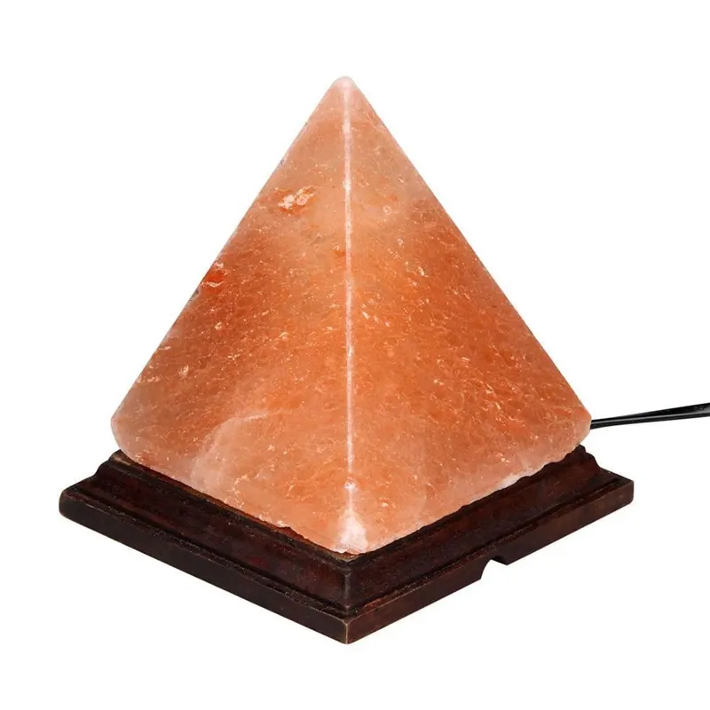 Natuurlijke Rode Roze Hartvormige Himalayan Natuurlijke Kristal Rotszout Lamp Compleet Pakket Elektrisch Koord En Bol Organisch Materiaal