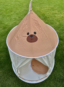 Miel Infantile Coton Tissu Camping En Plein Air <span class=keywords><strong>Tente</strong></span> avec Rideau Enfants <span class=keywords><strong>Tente</strong></span> Intérieur Yourte Indien <span class=keywords><strong>Tipi</strong></span> Pop Up Playhouse pour Bébé - Product Image 2