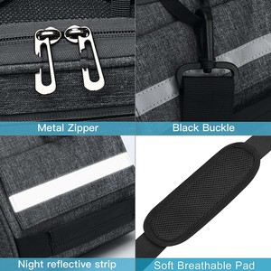 Muestra gratis bicicleta estante bolsa bicicleta doble alforja al aire libre bicicleta transporte bolsa para coche tren viaje aéreo - Product Image 5