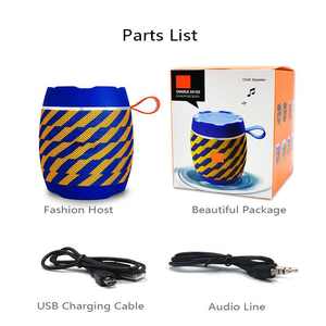 ลำโพงไร้สาย <span class=keywords><strong>AK102</strong></span> ลำโพงซับวูฟเฟอร์พกพาขนาดเล็กสำหรับใช้งานกลางแจ้ง พร้อมกล่องขายปลีก - Product Image 6