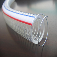 Tuyau en acier résistant aux basses températures, tuyau transparent en PVC résistant aux hautes températures, tuyau industriel pour déchargement de station-service