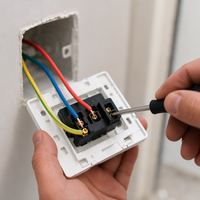 Fil de cuivre toronné isolé PE UL3385 homologué VW-1, 300V 105°C, pour câblage interne sûr des appareils électroménagers et du chauffage de bâtiments