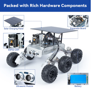 Kit SunFounder GalaxyRVR Mars Rover pour Arduino <span class=keywords><strong>Uno</strong></span> R3 : Réplique de l'expérience des rovers martiens réels. - Product Image 2