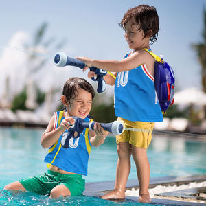 Sommer Outdoor Game Toys Netter Rucksack Squirt <span class=keywords><strong>Gun</strong></span> Rucksack Wasser pistole für Kinder - Product Image 6