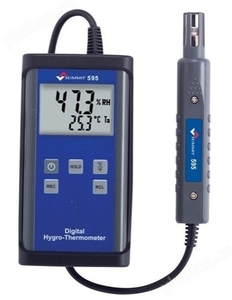 Higrógrafo Portátil Summit597 de Corea del Sur, Detector de Temperatura y Humedad Ambiental de Grado Industrial de Alta Precisión para Talleres - Product Image 1