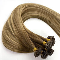Cheveux humains Remy chinois à pointe plate, très demandés # Hankow Double Drawn Cuticle pour femmes