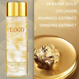 Marque privée en gros hydratant anti-âge pur naturel absolu or 24k pétale d'or tonique pour le visage - Product Image 2