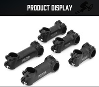 Vente chaude Uno alliage d'aluminium vtt tige vélo Quill tige 25 degrés 31.8mm guidon vélo tige
