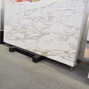 Dalles de marbre Calacatta Gold classiques et luxueuses pour la décoration intérieure, murs et sols - Product Image 6