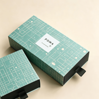 Boîte à savon portable de luxe OEM ODM, écologique, avec tiroir, impression personnalisée, en carton, pour savon artisanal, vente en gros