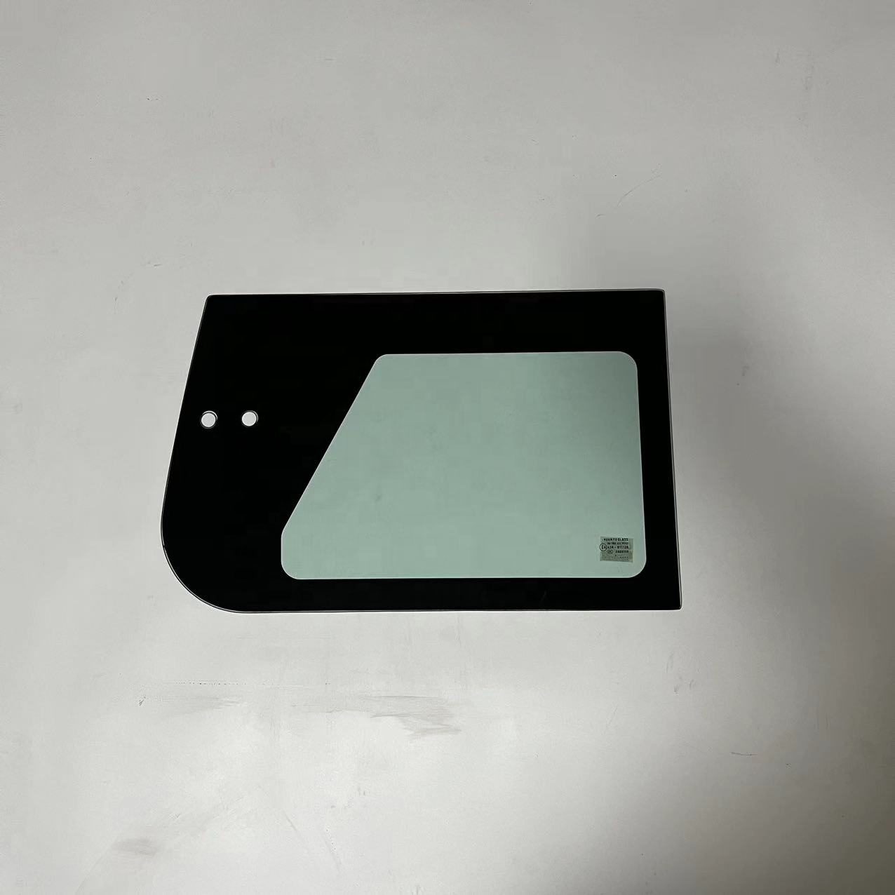 Excavator Front Windshield Glass for Hitachi & John Deere