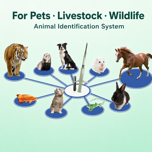 Microchip animale pour l'identification des chiens, des chats et des animaux de compagnie, <span class=keywords><strong>15</strong></span> chiffres, FDX B, usage unique, stérile, ISO 11784 11785 - Product Image 4