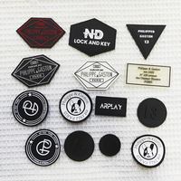 Patchs thermocollants en PVC 3D personnalisés avec logo OEM ODM, auto-agrippants pour vêtements, chapeaux et sacs