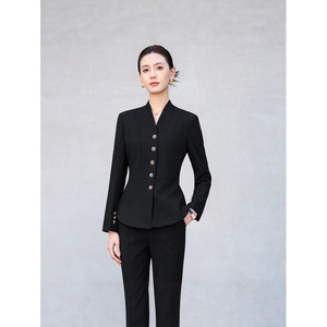 Hotel Uniform Suit Jacket Long Sleeve Slim Fit Professional Workwear Spring 2026 - Product Image 3