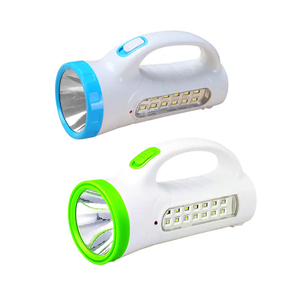 Precio barato, venta al por mayor, <span class=keywords><strong>LED</strong></span>, potente, portátil, de mano, luz de camping de emergencia con mango de agarre, recargable - Product Image 1