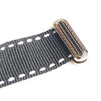 Accessoires pour vêtements musulmans Abaya : Clip personnalisé en alliage de zinc écologique pour étiquette de poche de Thobe saoudien (pour nom, identifiant, extrémité avant)