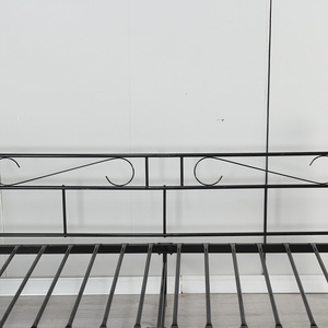 Letto a Castello in Metallo Nero Stile Moderno con Pannello Box Nuovo Design e Funzionalità - Product Image 6