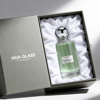 Luxuriöse Leere Parfümflaschen 50ml & 100ml Großhandel Pumpzerstäuber Glasflasche mit Einzigartigem Box-Design