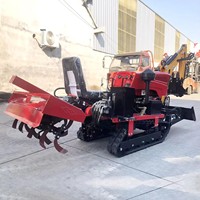 Motoculteur rotatif 100 % neuf avec semoir de précision, machine agricole multifonctionnelle pour la préparation du sol et la semence des terres agricoles