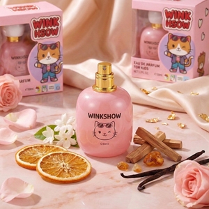Perfume Personalizado con MOQ Completo de 100 Piezas, Botella de Vidrio con Diseño de Gato Rosa, Eau de Parfum en <span class=keywords><strong>Spray</strong></span> para Niños, Fragancia de Limón, Perfume <span class=keywords><strong>Infantil</strong></span> - Product Image 3