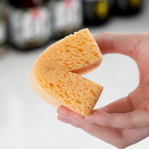 Natural Sisal Pulp Cotton Dishwashing Sponge Rectangle Extra Thick Kitchen Cleaning Pad For Pots And Pans - Product Image 3