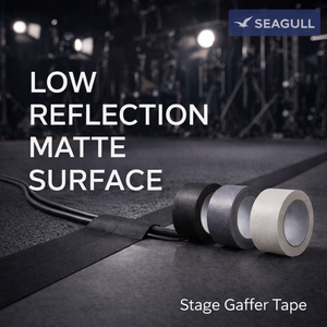 सीगल मैट गैफ़र कपड़े की नलिका टेप कम प्रतिबिंब स्टूडियो के लिए कोई अवशेष नहीं - Product Image 1