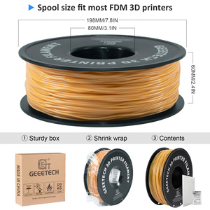 Filament d'imprimante 3D <span class=keywords><strong>TPU</strong></span> 95A 1,75±0,02 mm 1 kg, entrepôt est américain GeeTech - Product Image 6
